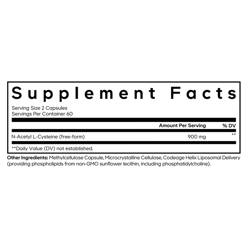 Liposomal NAC (120 Capsules)
