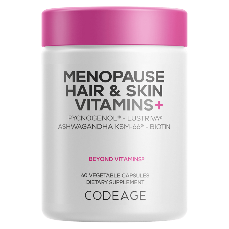 Menopause Hair & Skin Vitamins+ (60 Capsules)