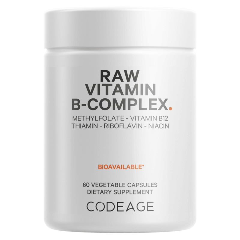 Raw Vitamin B Complex (60 Capsules)