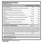 Raw Vitamin B Complex (60 Capsules)