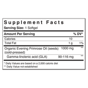 Evening Primrose Oil 1000 mg (60 Softgels)