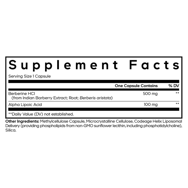 Berberine Phytosome+ (60 Capsules)