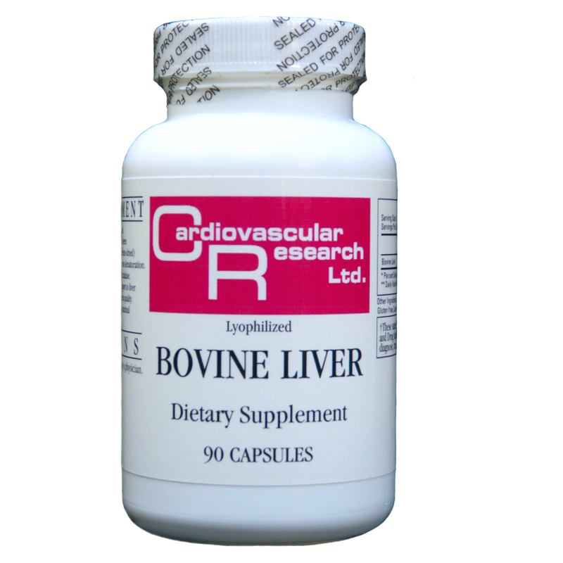 Lyophilized Bovine Liver (90 Capsules)