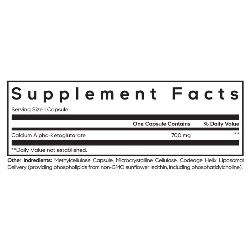 Liposomal Calcium AKG (60 Capsules)