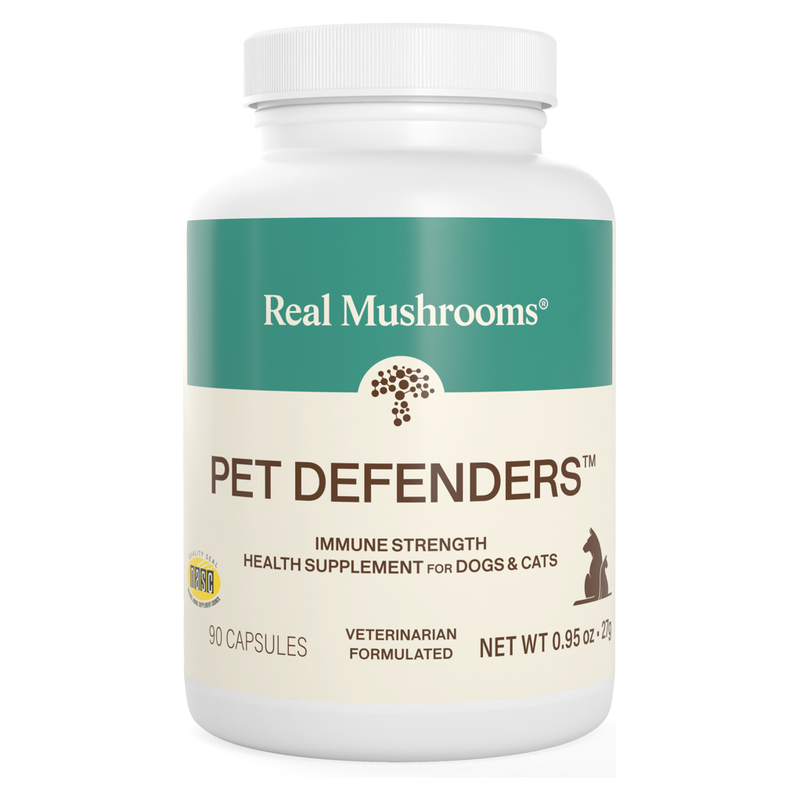 Pet Defenders Organic Mushroom Blend Capsules for Pets (90 Capsules)