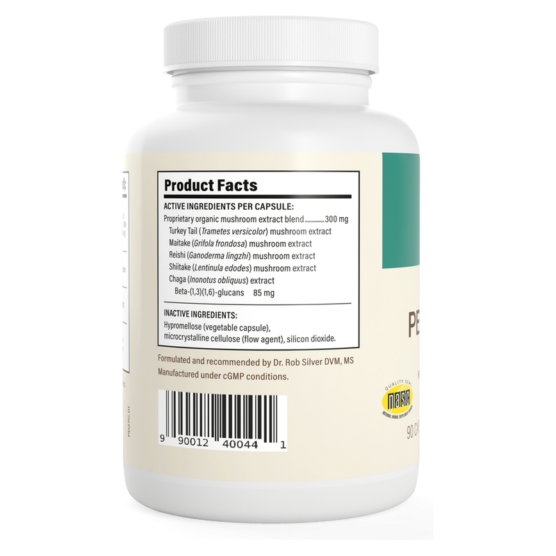 Pet Defenders Organic Mushroom Blend Capsules for Pets (90 Capsules)