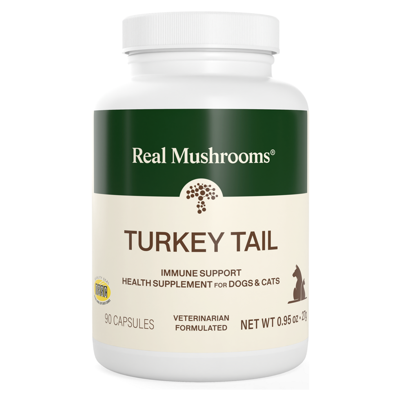 Turkey Tail Extract Capsules for Pets (90 Capsules)