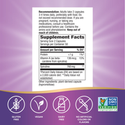 Spirulina Micro-Algae (100 Capsules) — Supplement Facts