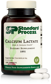 Calcium Lactate, 180 Tablets