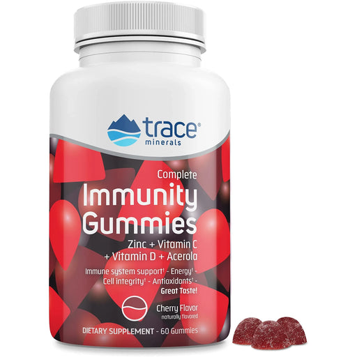 Immunity Gummies (60 Gummies)-Vitamins & Supplements-Trace Minerals-Pine Street Clinic