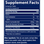 Zinc + Vitamin C Chews (60 Wafers)