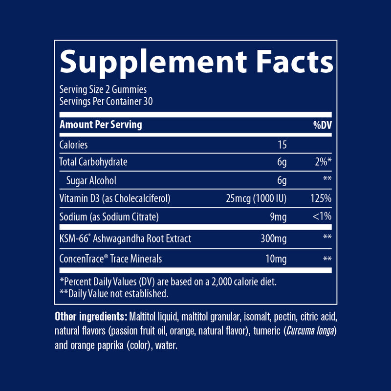 Ashwaganda Gummies (60 Gummies)
