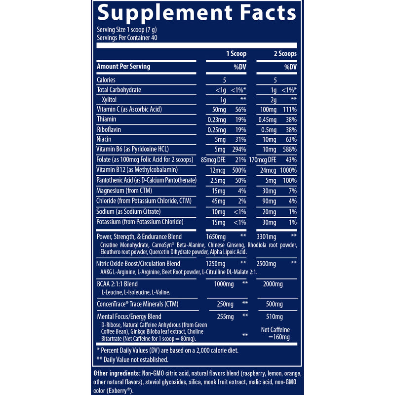 CLEAN Pre Workout (40 Servings)