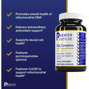 PQQ Complex with CoQ10 (60 Capsules)