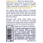NZ-Red Velvet Deer Antler (30 Capsules)