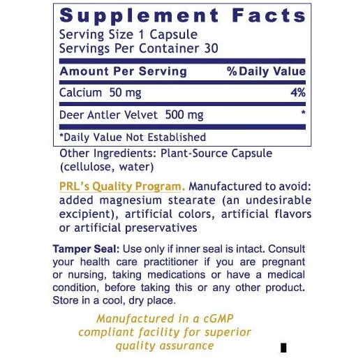 NZ-Red Velvet Deer Antler (30 Capsules)