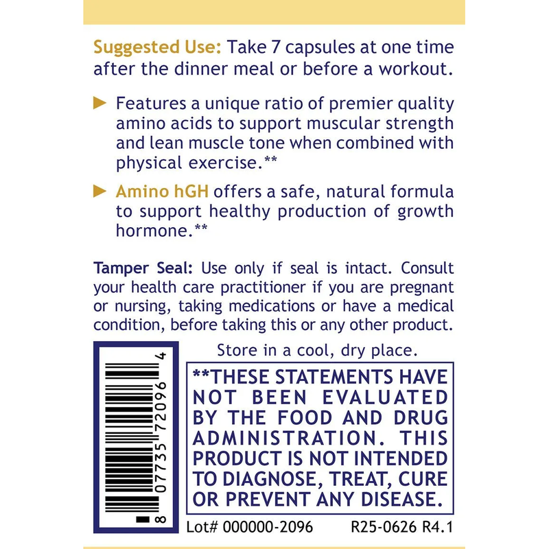 Amino hGH (105 Capsules)
