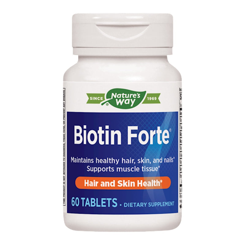 Biotin Forte® 5mg without Zinc (60 Tablets)