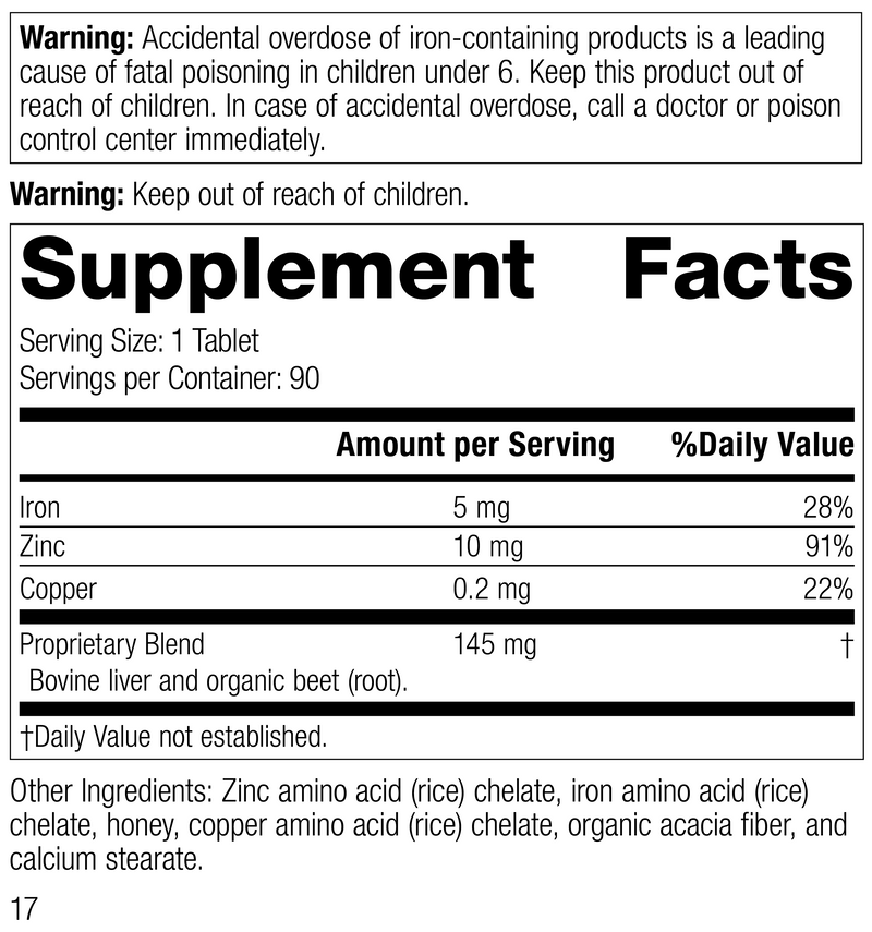 Zinc Complex, 90 Tablets