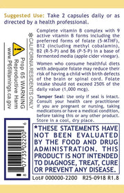 Complete B Capsules (60 Capsules)