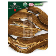 Ling Zhi (hong) (Ganoderma lucidum sporophore) (Unsulfured) (Certified Organic) (500 Grams)