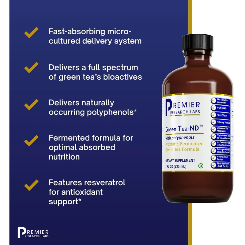 Green Tea-ND (8 fl oz/bottle) Liquid