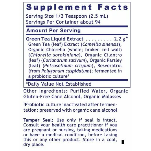 Green Tea-ND (8 fl oz/bottle) Liquid