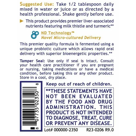 Liver-ND (8 fl oz/bottle) Liquid