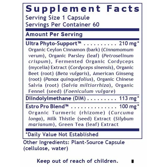 Estro Rid Premier Research Labs - Estro Flavone - 60 Capsules — Pine Street Clinic