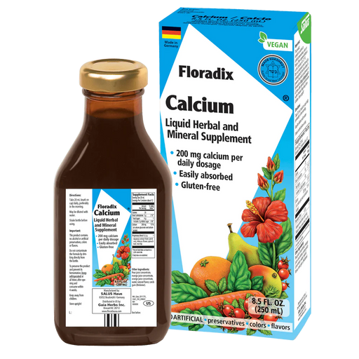 Floradix Calcium Liquid (8.5oz)-Vitamins & Supplements-Salus-Pine Street Clinic