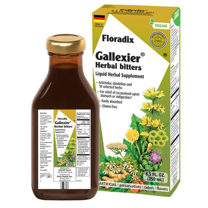Floradix Gallexier Herbal Bitters (8.5oz)-Vitamins & Supplements-Salus-Pine Street Clinic