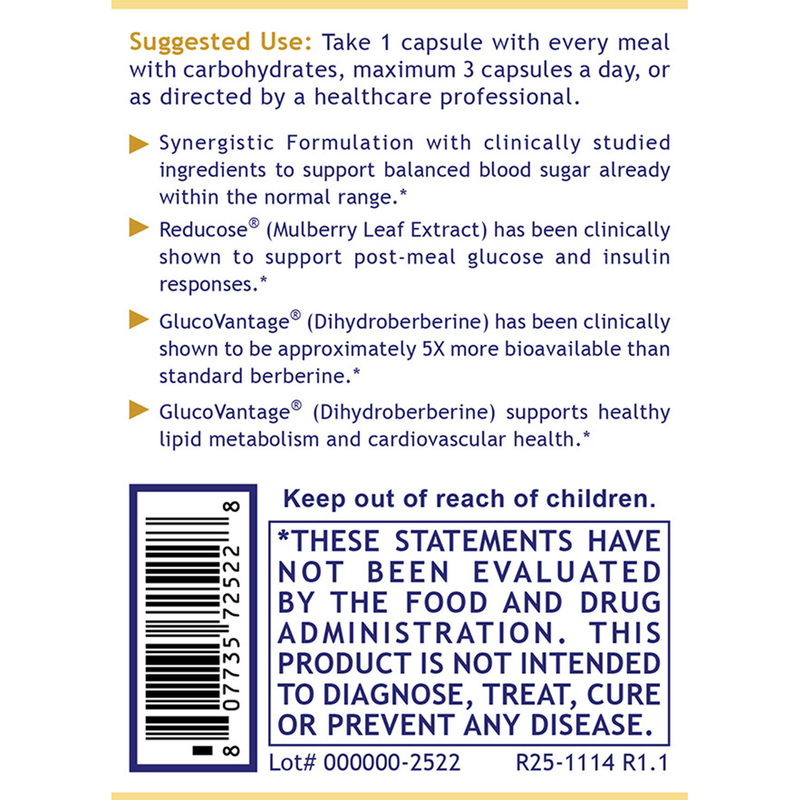 Probiotic Glucose Manager (60 Capsules)