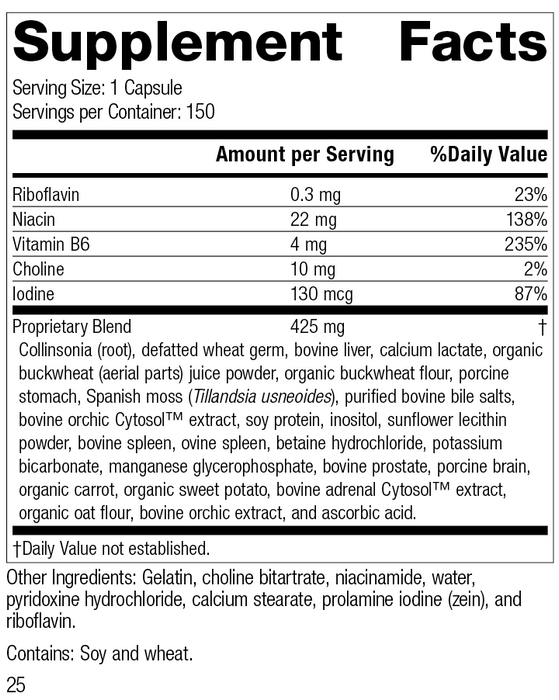 Cholaplex®, 150 Capsules, Rev 24 Supplement Facts