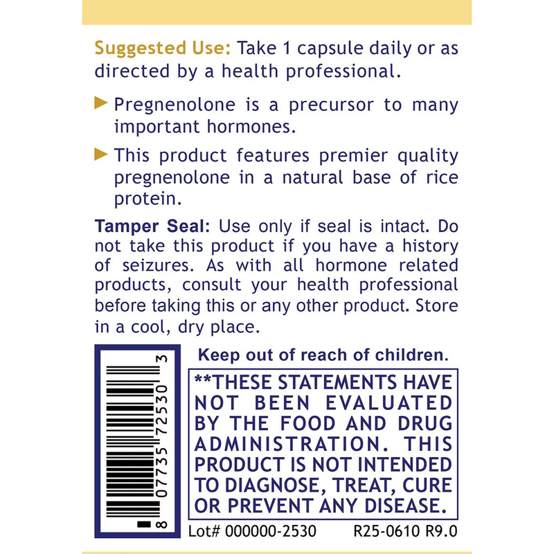 Pregnenolone (60 Capsules)
