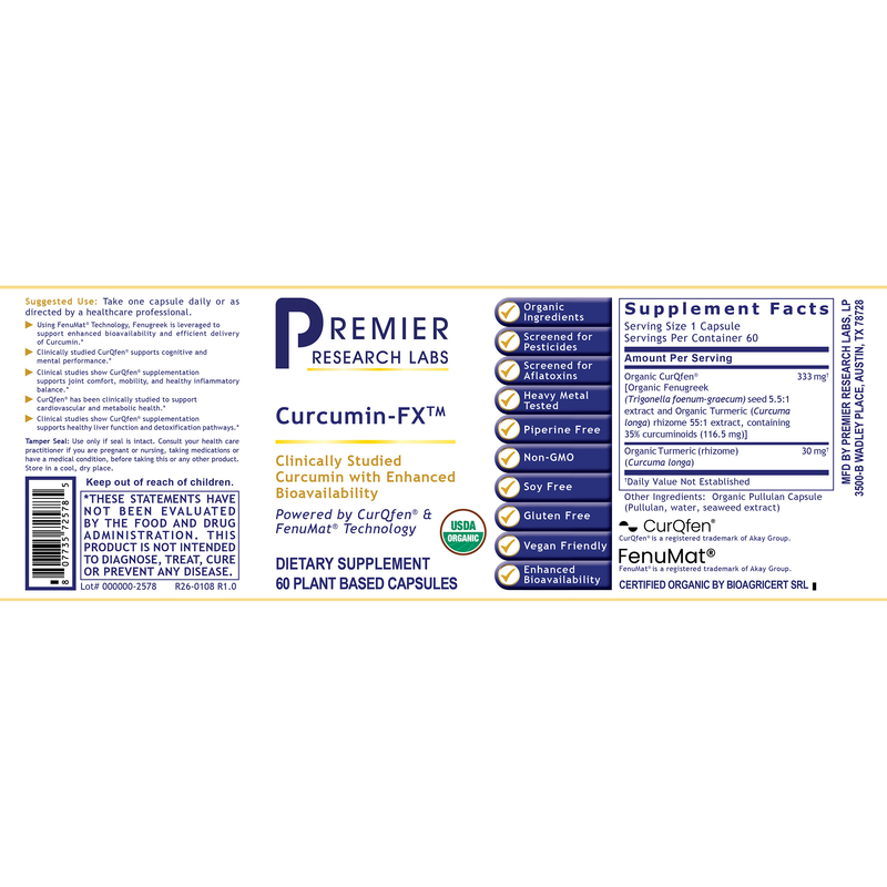 Curcumin-FX (60 Capsules)
