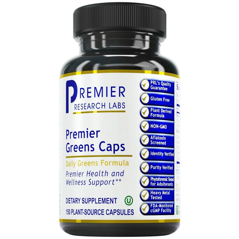 Premier Greens Caps (150 Capsules)