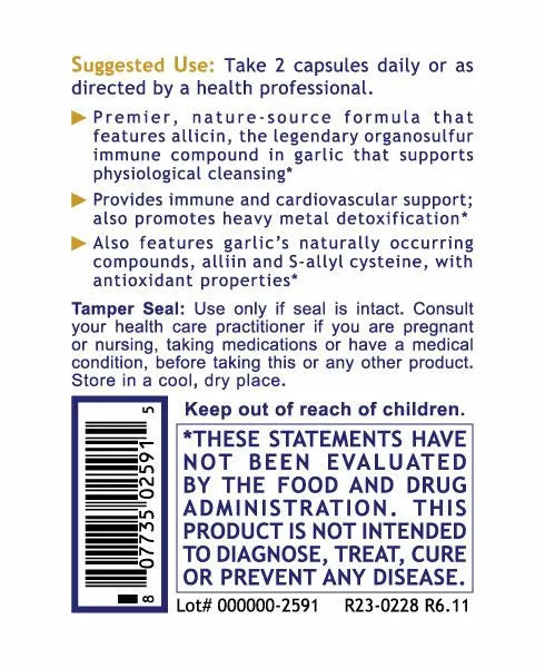 Allicidin (60 Capsules)