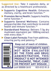 Lion's Mane (90 caps/bottle