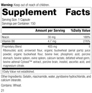 Circuplex®, 150 Capsules, Rev 21 Supplement Facts