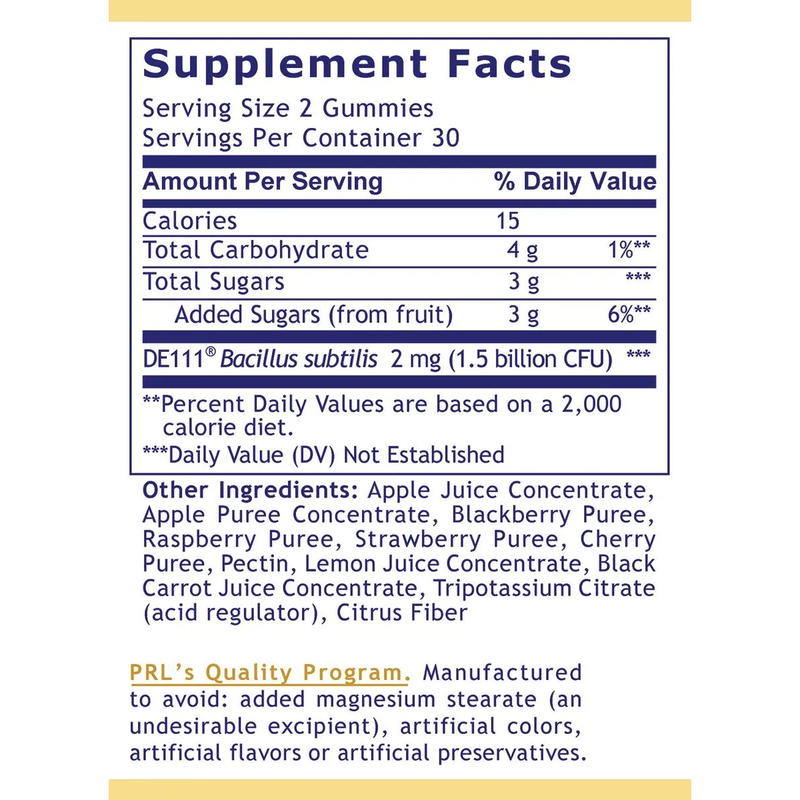 Probiotic Gummies (60 Gummies)