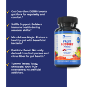 Fruit Buddies Probiotic (60 Gummies)