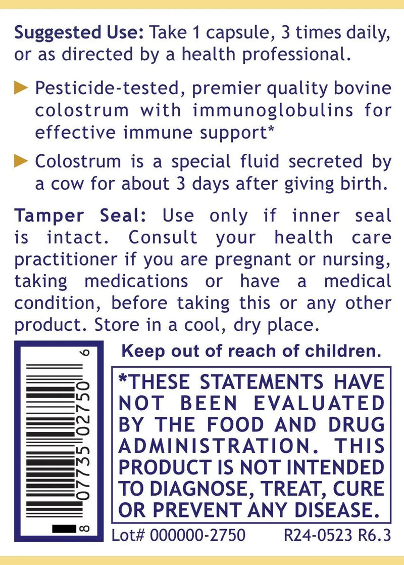 Colostrum-IgG (90 Capsules)