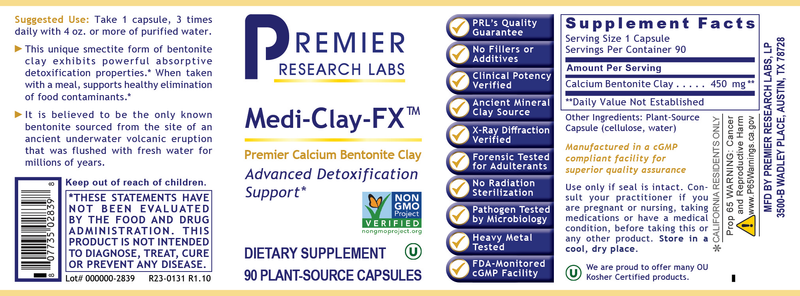 Medi-Clay-FX (90 Capsules)