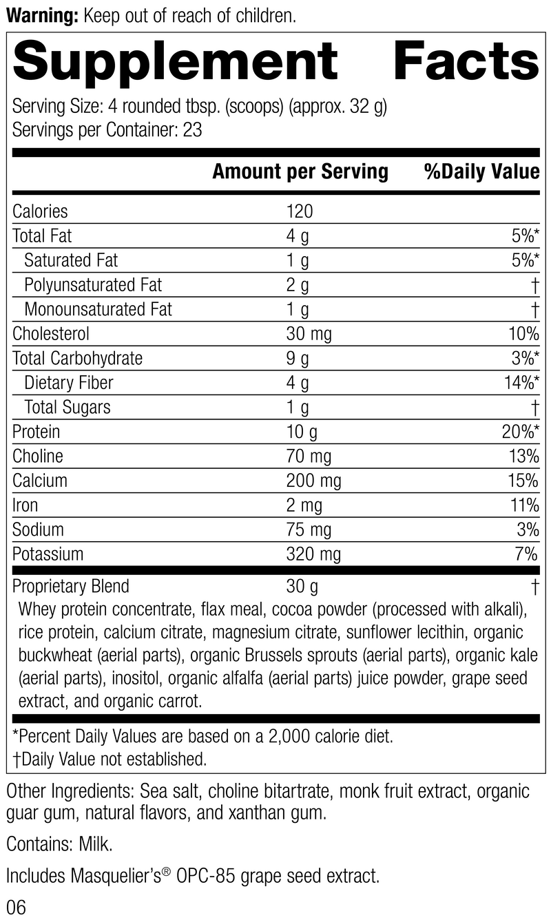 SP Complete® Chocolate, 26 oz (737 g)