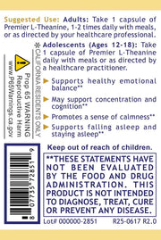 L-Theanine (60 Capsules)