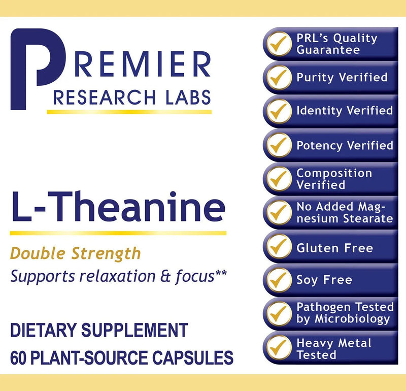 L-Theanine (60 Capsules)