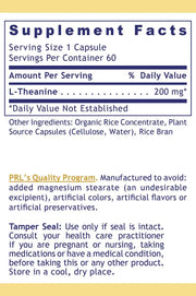 L-Theanine (60 Capsules)