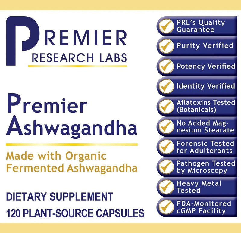 Fermented Ashwagandha Capsules (120 Capsules)