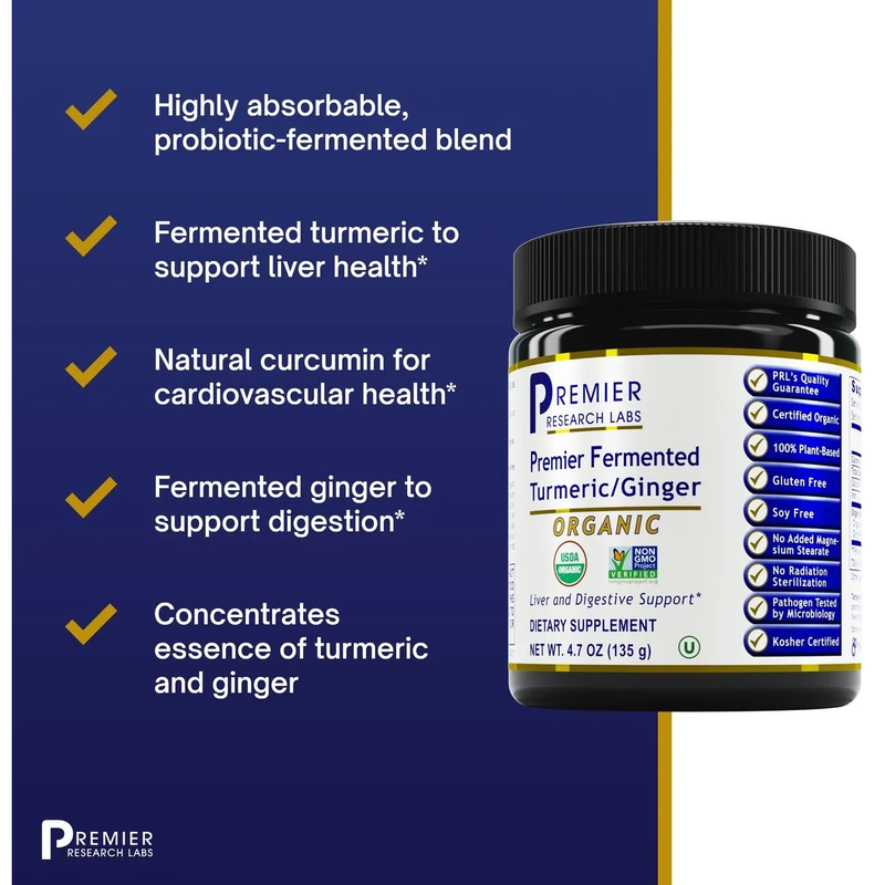 Fermented Turmeric (4.7 oz/bottle) Powder