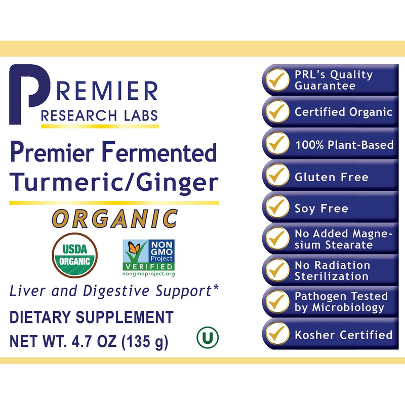 Fermented Turmeric (4.7 oz/bottle) Powder